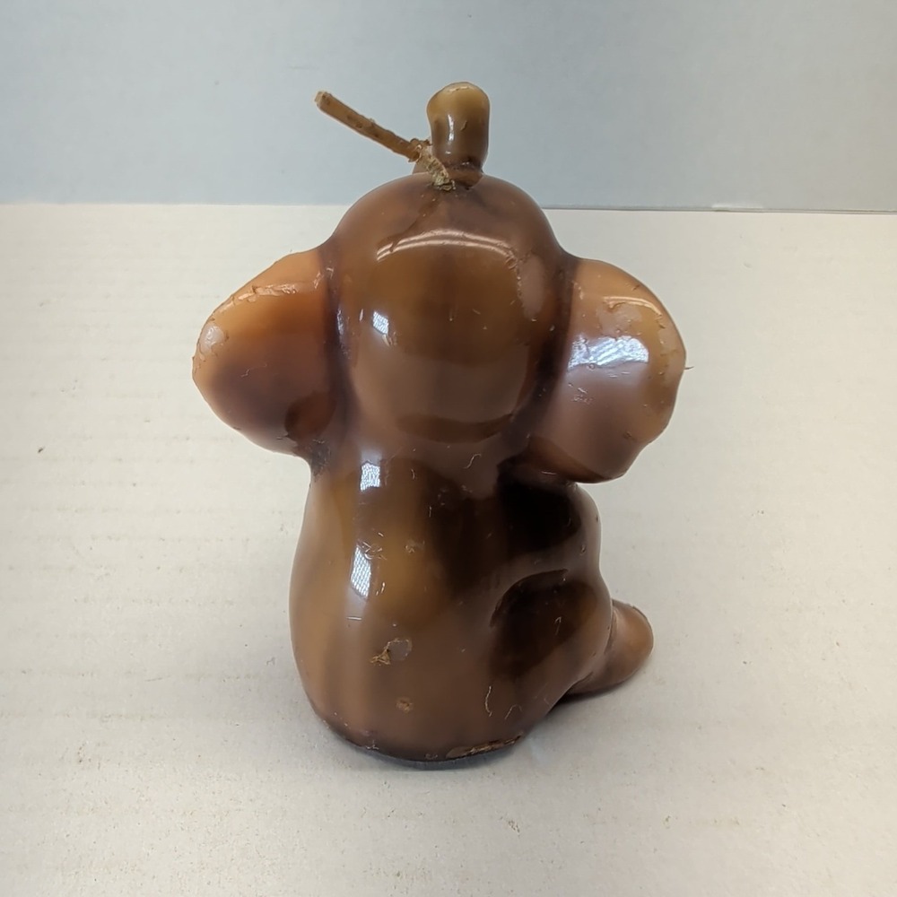Lot of 5 Vintage Elephant Shaped Novelty Decorative Candle Wax Figurine - Picture 12 of 16